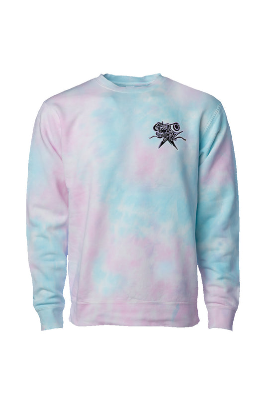 GHETTOSTARZ PrintedCotton Candy Crew Neck Sweatshirt